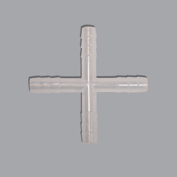 Four-Way Connector, For 6Mm Tubing, PK 12, UNITED SCIENTIFIC, Mfr# 46121